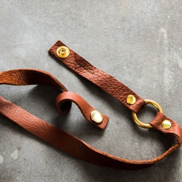 Magnolia Leather Snap Bracelet (discontinued) - Picture 4 of 6